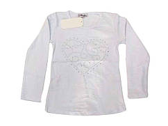 Блуза на дівч. біла арт.Razg227/1-040829ft р.7-8 років ТМ SMILE
