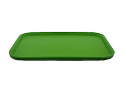 Піднос пластиковий прямокутний 445х350мм салатовий ТМ Магія Пласт