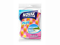 Губка банная Mirage 1шт Plus ТМ NOVAX Solmir