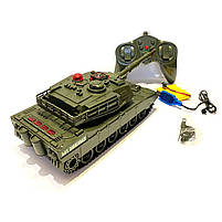Танк “M1 Abrams” на радіокеруванні "TK Group", гусеничний хід, світло, звук, акум. 4,8 V, пульт 2,4 G, в кор 38*15*21см (41963), фото 5