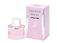 Туалетна вода для жінок 95мл LOKASTA BRAVA FATALE PINK ТМ POSITIVE PARFUM Solmir