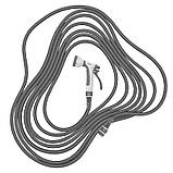 Розтяжний шланг (комплект), TWIST HOSE 12 м — 24 м, BOX, сірий, WTW1224GY, фото 3