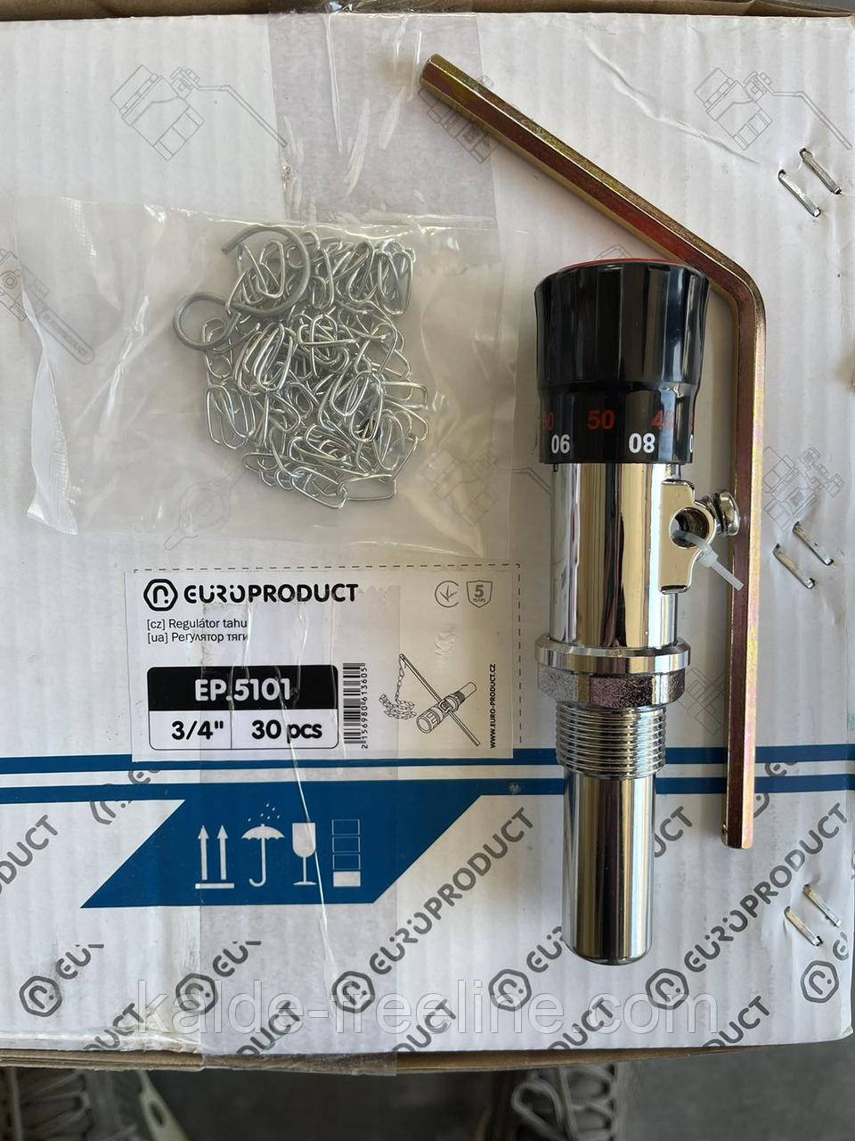 Регулятор тяги Europroduct (механічний, з ланцюгом)