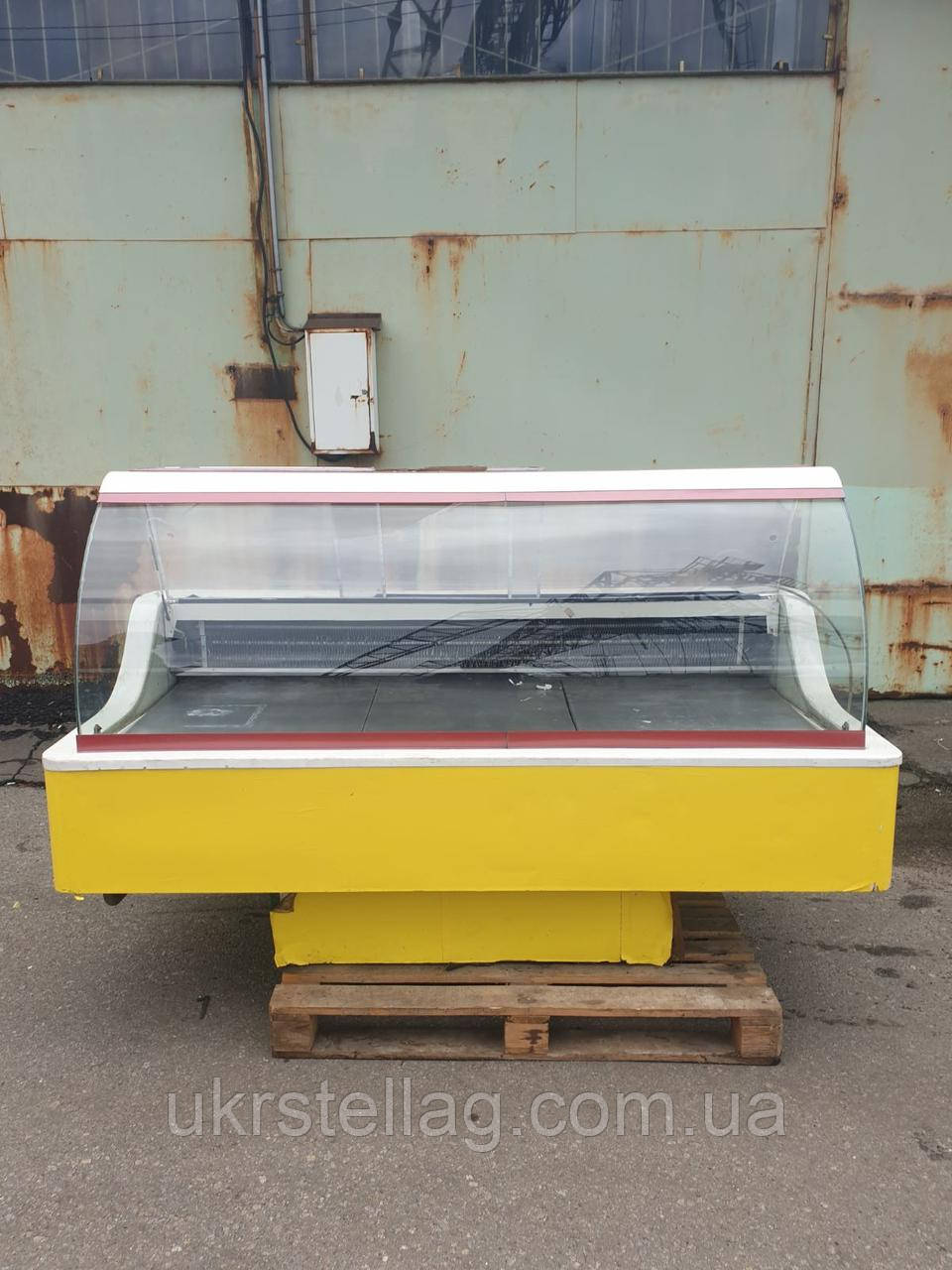Холодильна вітрина 2 м. бу. Вітрина холодна торгова бу., фото 1