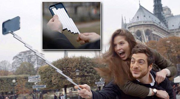 Stikbox – чохол для iPhone 6 з вбудованою селфи-палицею