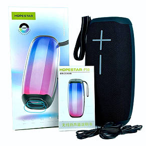 Портативна Bluetooth-колонка Hopestar P50 Black, фото 3