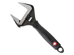 Ключ розвідн 150мм, обрезинен.рукоятка, розлучення губок 34мм,Cr-V ТМ INTERTOOL