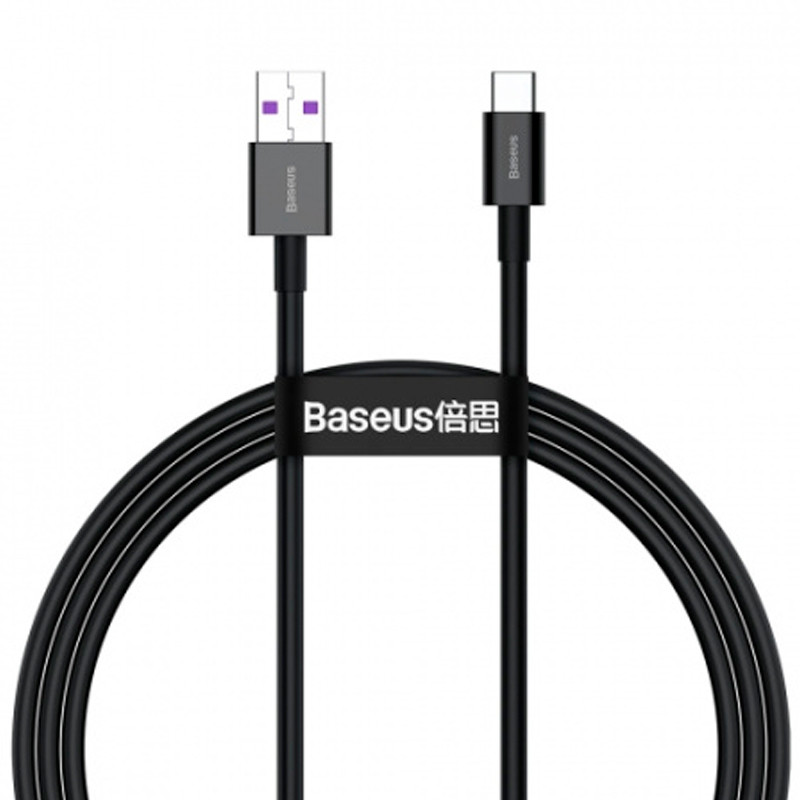 Кабель USB Baseus Superior Series Type-C 66W (CATYS-01) Black 1m