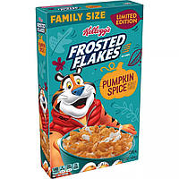 Пластівці на сніданок зі смаком гарбуза Kellogg's Frosted Flakes Pumpkin Spice 484г