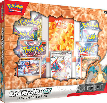 Набір колекційних карток Pokemon TCG: Ex Premium Collection Box — Charizard