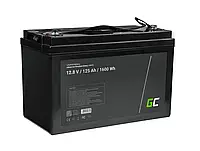 Батарея для безперебійника 1GreenCell LiFePO4 12.8 V 125 Ah (100 А) + BMS (Акумулятори)