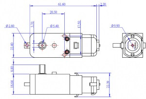 Makeblock Двигатель для робота mBot - TT Geared Motor DC 6V/200RPM Baumar - Доступно Каждому - фото 4 - id-p1990961871