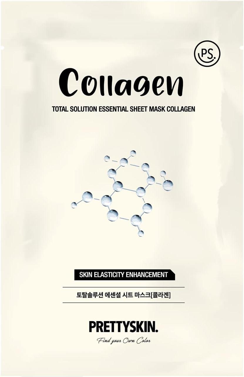 Підтягувальна маска для обличчя Prettyskin Collagen з колагеном 23 г