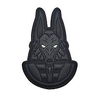 Шеврон ПВХ Анубіс Anubis 3D PVC patch гумовий патч на липучці (AN-100-32)