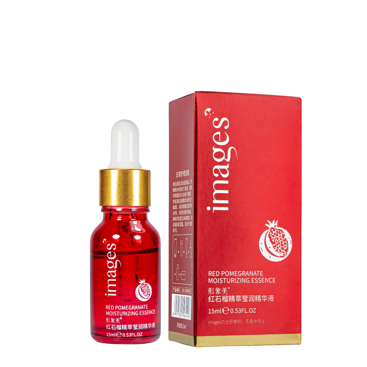 Зволожуюча сироватка для обличчя Images Pomegranate Fresh Skin Natural Essence, 15 мл, фото 1