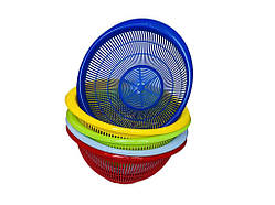 Друшляк пластиковий без ручки d=225м асорті ТМ BONIPLAST