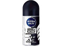 Антиперспирант роликовый 50мл для чел. BLACR WHITE INVISIBLE ORIGINAL ТМ Nivea BP