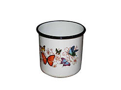 Кухоль єм. 1 л /2 без крихітки Батерфляй (I0107/2) ТМ IDILIA Solmir