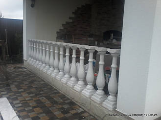 Балясины Киев | Бетонная балюстрада в Киевской области с.Новоселки 1