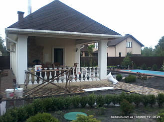 Балясины Киев | Бетонная балюстрада в Киевской области с.Новоселки 5