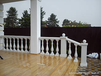 Балясины Киев | Бетонная балюстрада в Киевской области с.Новоселки 7