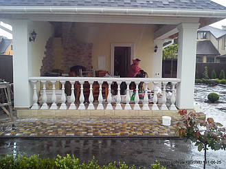 Балясины Киев | Бетонная балюстрада в Киевской области с.Новоселки 10