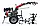 Мотоблок Weima WM1100AE6 КМ DIFF DeLuxe, колеса 4.00-10, фото 3
