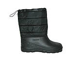 Дутики чорні сноубутси гумові чоботи ЕВА розмір 32, фото 3