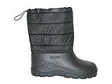 Дитячі дутики сноубутси чорні пінка гумові чоботи розмір 32, фото 5