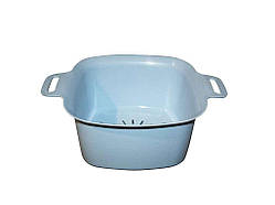 Друшляк 3л з ручкою під миску квадратну лагуна ТМ ПОЛІМЕРАГРО