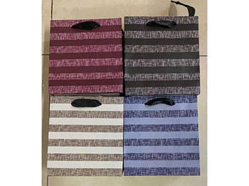 Пакет подарунковий паперовий S "Striped" 18*23*10см R90884-S