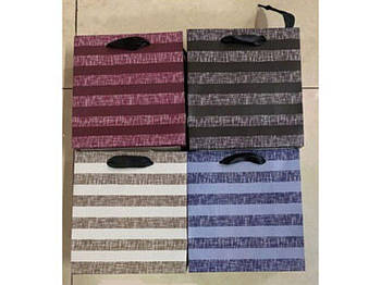 Пакет подарунковий паперовий M "Striped" 26*32*10см R90884-M