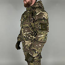 Тактичний костюм "ГОРКА" камуфляж Мультиком на флісі Демісезон 58, фото 2