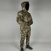 Тактичний костюм "ГОРКА" камуфляж Мультиком на флісі Демісезон 58, фото 2