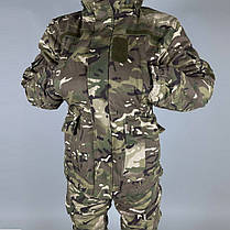 Тактичний костюм "ГОРКА" камуфляж Мультиком на флісі Демісезон 58, фото 3