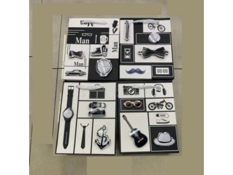 Пакет подарунковий паперовий S "Man 3D" 18*23*9см R91208-S G-Rich, фото 1