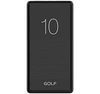 Внешний аккумулятор, Power Bank Golf G80 10000mah 10W Black, Повербанк