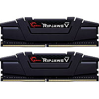 Модуль пам'яті DDR4 G.Skill Ripjaws V 2x16GB 3600MHz Classic Black (F4-3600C16D-32GVKC) [94575]