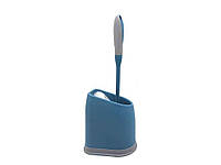 Комплект туалетний преміум синій-сірий ТМ Eco Fabric Solmir