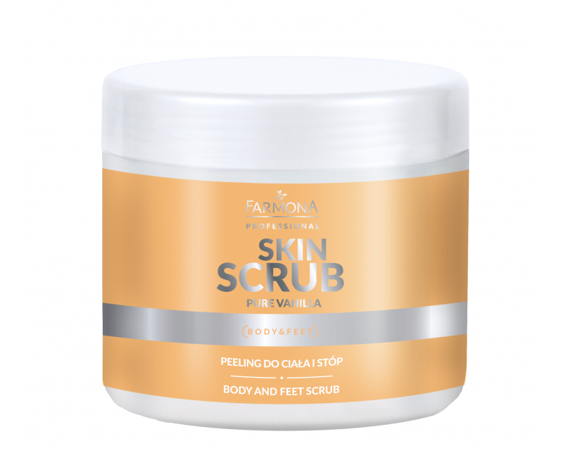 Скраб для тіла та ніг Farmona Skin Scrub Pure Vanilla Body and Feet Scrub