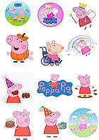 Вафельна картинка " Свинка пеппа " №2