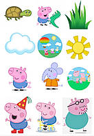 Вафельна картинка " Свинка пепа " №3
