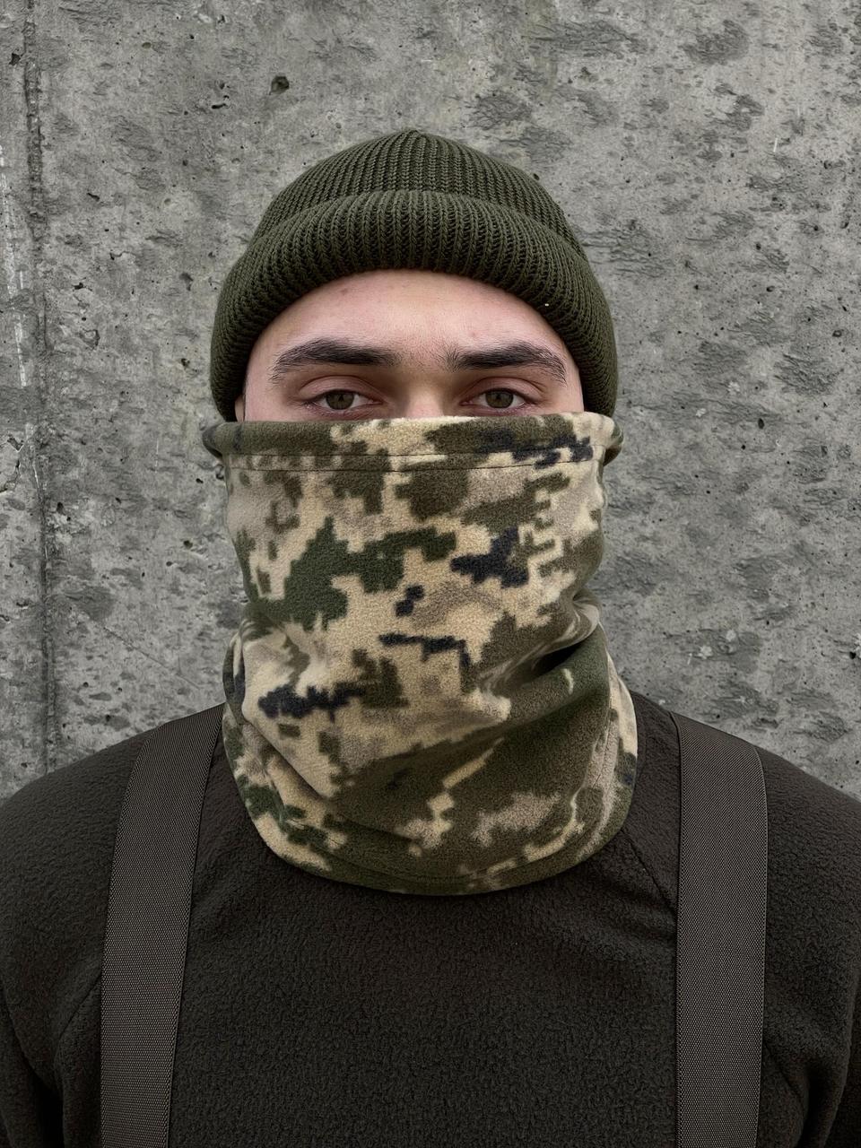 Бафф флісовий піксель без лого