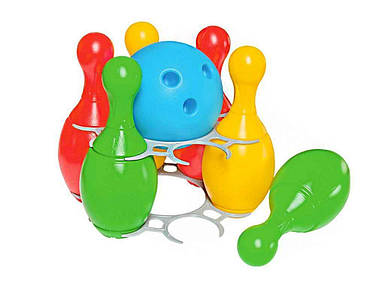 Набір дитячий для гри в боулінг 2 арт.2919 ТМ ТЕХНОК FG