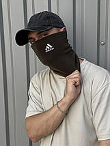 Баф флісовий хакі Adidas, фото 3