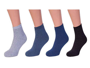 Шкарпетки жіночі махрові мікс арт. CРGе-1 р.23-25 12пар ТМ Золотий клєвєр FG