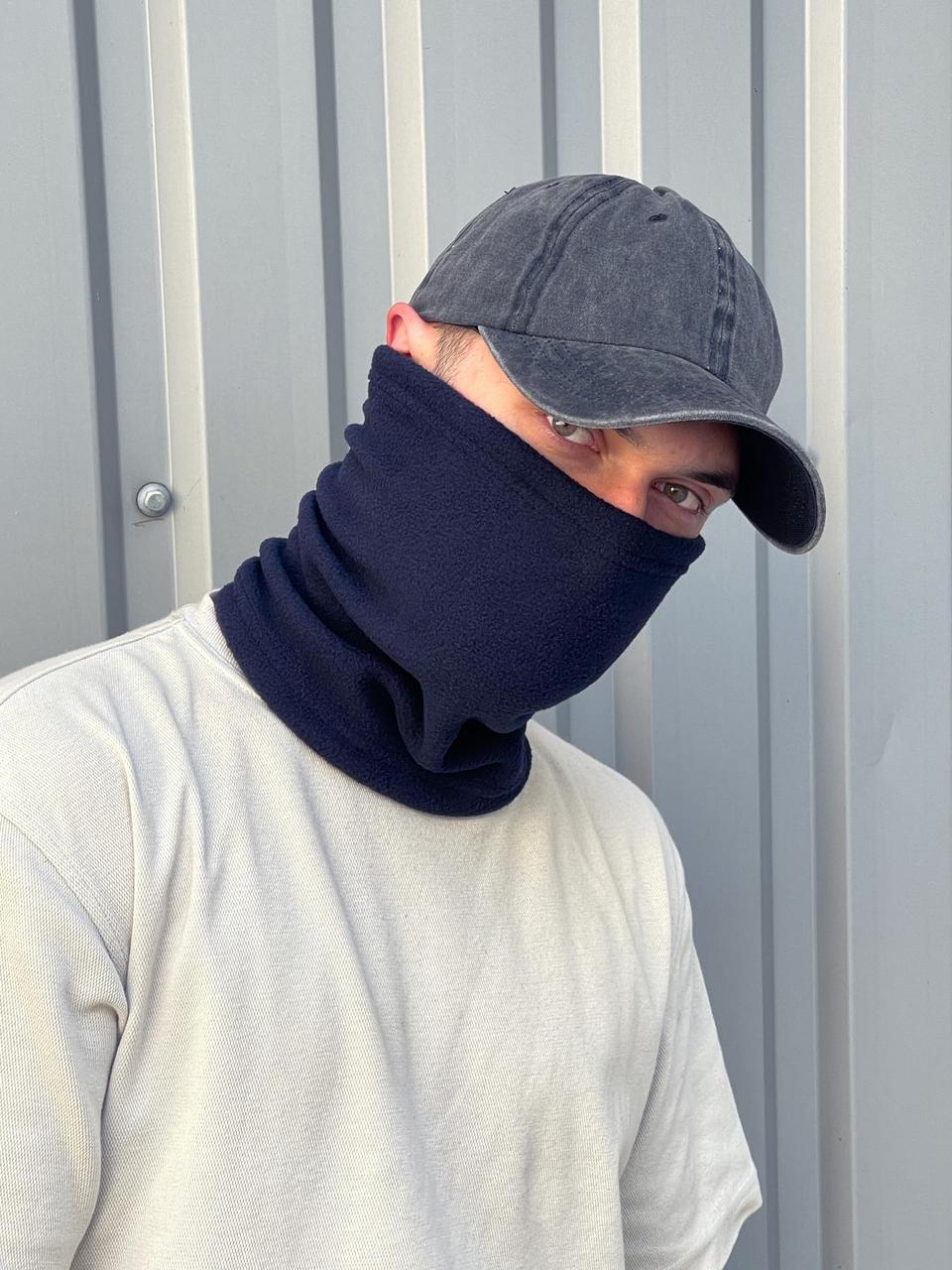 Бафф флісовий синій без лого