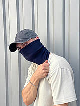 Бафф флісовий синій без лого, фото 4