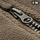 Тактична флісова кофта M-Tac Alpha microfleece GEN.II DARK OLIVE зимова військова фліска армійська куртка - фото 4 - id-p1991493634