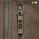 Тактична флісова кофта M-Tac Alpha microfleece GEN.II DARK OLIVE зимова військова фліска армійська куртка - фото 7 - id-p1991493634